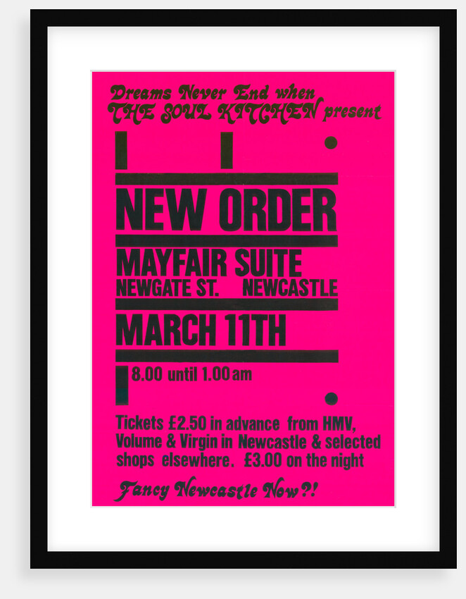 New Order Poster by Rokpool
